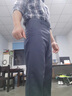 罗蒙（ROMON）男士西裤春秋款修身直筒商务休闲西装裤免烫工装职业正装男长裤子 灰色 32 二尺五 实拍图