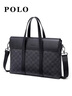POLO公文包男士商务手提包男15.6英寸电脑包通勤单肩斜挎包情人节礼物 实拍图