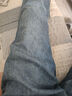 京东京造牛仔裤男秋季男士宽松锥形裤子男士休闲长裤  中蓝 35 实拍图