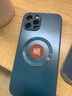 奶小鸭 【AG磨砂】适用苹果12promax手机壳 iphone12promax保护套magsafe磁吸充电全包防摔男女款 宝石蓝 实拍图