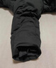 京东京造羽绒服男鸭绒加厚防寒工装面包服短款冬季外套衣服 黑色 XXL 实拍图
