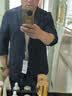 罗蒙（ROMON）凉感防晒华夫格西服男2025春夏新款冰丝无痕高弹单西西装外套男 深海青【冰丝薄款】 3XL (190) （建议185-205斤） 实拍图