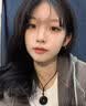 瑞德罗曼天然乌金黑曜石吊坠男女冰种彩虹眼平安扣马年生日礼物送礼 【收藏级】黑曜石平安扣 实拍图
