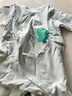 贝瑞加（Babyprints）新生儿连体衣2件装男女宝宝长袖纯棉内衣卡通护肚爬服 绿59 实拍图