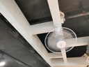 钻石牌（DIAMOND）吸顶风扇学校宿舍轻音工程风扇家用客厅遥控大风力挂顶楼顶扇摇头16吋吊顶电扇 纯铜16寸铁叶【三档】 实拍图