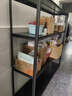 楚丰加厚货架置物架家用仓储仓库储物架地下室多层落地展示架收纳架子 四层160cm高【默认发黑色】 长160宽40cm 实拍图