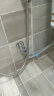 宜来卫浴家用卫生间马桶进水管不锈钢编织热水器软管上水管子4分 E-68001(45cm) 实拍图