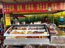 格凌诺摆摊冰箱展示柜三轮车移动冰柜炸串展示柜卤菜凉菜商用烧烤熟食台式展示柜冷藏保鲜柜阶梯式水果捞 三阶梯_90宽_微冻/冷藏可调 长度1.3米 实拍图
