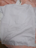 F1MAJE1T高端设计师品牌长袖T恤女装2025春秋新款棉上衣宽松内搭打底衫女 白色 XL 实拍图