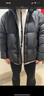 太平鸟男装羽绒服【余三火同款】轻暖连帽短款冬宽松面包服 黑色1 L  实拍图