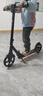 优多那青少年儿童滑板车踏板车折叠校园代步车避震两轮成人滑板车酷黑 实拍图