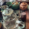76台湾76玻璃公道杯带茶漏套装家用加厚透明分茶器茶海功夫茶具配件 宰相公杯（平嘴）480ml套组 实拍图
