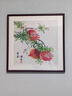 紫腾随轩白菜装饰画餐厅挂画新中式客厅沙发背景墙画饭厅墙面壁画 金玉满堂 70*70cm红木色实木框 实拍图