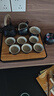 京东京造 茶具整套 功夫茶具陶瓷套装茶壶茶杯茶盘【黑陶提梁壶】 12件套  实拍图
