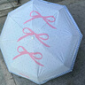 范爷家弯钩晴雨伞两用太阳伞防晒防紫外线五折少女遮阳伞蝴蝶结生日礼物 实拍图