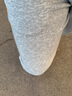 婧麒（JOYNCLEON）孕妇裤春秋外穿休闲运动裤秋款小个子大码卫裤 浅灰 XL jyk28218 实拍图
