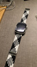 BHO【热销4万+】适用苹果手表表带apple iwatch s10/s11表带ultra3/2/s9/8/7磁吸编织se3/2男生女士款 卡扣版【Z纹-黑白色】 【44/45/46/49mm】表盘通 实拍图