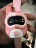 贝初众儿童玩具男孩对讲机手表3-4-6岁女孩8-12岁小孩手表男童生日礼物 精美礼盒【粉色单只】挂绳+表带 亲子互动电话儿童礼物 实拍图