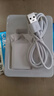 酷飞鲨5v0.5a充电头5v500ma充电器2.5w慢充无线鼠标蓝牙耳机老人机早教机有声书点读笔电动牙刷剃须刀 5V0.5A白色充电头+1米Type-C充电线 实拍图