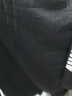 NIUKAILE跑步运动套装男健身房衣服装备速干衣篮球高弹春夏透气训练骑行服 立领黑外套三件套01款【+护腕】 L【120-140斤】送护腕 实拍图