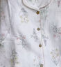 9i9孕妇待产裙夏薄哺乳睡裙纯棉纱布睡衣月子服产后妈喂奶产妇服A28 实拍图