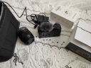 索尼（SONY）相机包    高颜值 摄像机 微单相机包 复古相机套 肩带 E10皮套+腕带套装（蓝色）新 实拍图