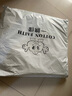 一棉缘（cottonfaith）蒙古包蚊帐学生宿舍单人免安装上下铺通用90x190子母床纹账可折叠 全底单门-慕尚灰 双线密织纱【学生上下床】 适用0.8m床【长190-200cm】 实拍图