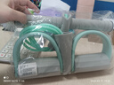 杜威克脚蹬拉力器拉力绳弹力带健身塑形家用小飞燕拉伸器材 灰绿 实拍图
