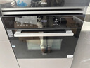 美的嵌入式蒸烤箱一体机家用多功能伯爵蒸汽电烤箱蒸箱蒸烤二合一超级大容量TQN34FBJ-SA 黑色36L 黑色 实拍图