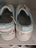 回力（Warrior）官方男鞋板鞋秋季透气小白鞋子男士皮面运动鞋男百搭休闲鞋白蓝43 实拍图