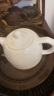 陶迷（TAOMI）茶壶单壶陶瓷泡茶壶家用白瓷汝窑开片可养功夫茶具茶水分离沏茶壶 白瓷井栏壶 150ml 101mL(含)-200mL(含) 实拍图