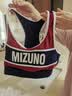 美津浓（MIZUNO）泳衣女士沙滩防晒分体平角裤三件套吊带罩衫显瘦温泉装GB303白M 实拍图