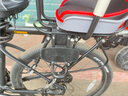 西骑者自行车后货架山地车货架可载人行李架配件装备通用单车骑行配件 D款快拆货架+坐垫 实拍图