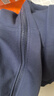 真维斯（JEANSWEST）卫衣女春秋季新款外套女开衫连帽情侣男女装上衣服小个子休闲宽松 藏青 纯色 L 实拍图