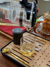 然也飘逸杯按压式内胆加厚耐热玻璃茶水分离泡茶壶功夫茶具 飘逸杯【SY750】赠4杯 750ml 实拍图