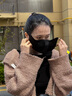 初医生（CHUYISHENG）运动骑行成人防晒口罩男女士户外装备登山跑步透气防紫外线面罩黑 实拍图