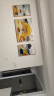 Sixpoetry 客厅装饰画现代简约沙发背景墙壁画轻奢三联晶瓷画大气高档挂画 福禄纳财（铝合金外框） 晶瓷画左右40*60+中间80*60亮面 实拍图