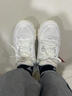 李宁红糖减震回弹反光经典休闲鞋女25潮流轻量运动鞋AGCV128 实拍图