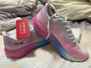 特步260X跑步鞋女子马拉松竞速碳板轻便减震网面透气运动鞋体测跑鞋 实拍图