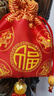 和武堂香包爱心中国结挂件端午节香囊艾香送老外礼品汽车挂饰平安小荷包 吉祥红色款 实拍图
