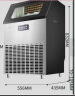 惠康(HICON)制冰机商用小型家用制冰机摆摊奶茶店酒吧50KG/70KG/100KG大容量全自动方块冰冰块制冰机 【大型款】日产150KG-储冰40kg-自来水 实拍图