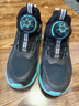 安踏儿童运动鞋秋季乘风网面透气新款6-16岁男童跑步鞋 绿色 36 内长23.0cm 实拍图