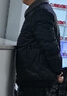 罗蒙【纯羊毛领】鸭绒羽绒服男士冬季翻领短款爸爸保暖工装羽绒外套男 实拍图