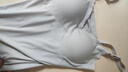 美孕世家哺乳吊带背心式莫代尔免穿文胸产后喂奶孕妇内衣怀期打底夏季薄款 灰色 XL( 建议115-140斤 ) 实拍图