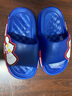 圣闲奥特曼夏季儿童拖鞋防滑厚底男童室内女童大中小童小孩凉拖鞋宝宝 深蓝 34 /35适合7-8周岁适合脚长19CM 实拍图
