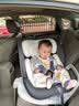 innokids儿童安全座椅婴儿0-4-12岁汽车360度旋转i-size认证通风IK18 智能款雾凇灰【智能通风加热】 实拍图