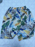 MOLOON男士泳衣短袖花衬衫沙滩服三亚夏威夷风旅游度假情侣夏季薄款套装 套装A款（衬衫+短裤） 3XL （建议165-185斤） 实拍图