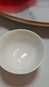 谛斯维尔（DISHWEER）碗盘餐具整套轻奢碗具套装乔迁之喜陶瓷盘子碗筷花开富贵76头 实拍图