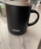膳魔师（THERMOS）保温马克杯304不锈钢成人学生保冷水杯子礼物办公水杯TJDG 黑色 实拍图