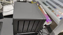 群晖（Synology）DS923+ 双核心 四盘位 NAS网络存储服务器 企业级私有云 可磁盘阵列 万兆扩展 文件共享 数据备份 DS923+4G运行内存 标机无硬盘 实拍图
